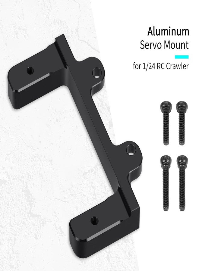 QUE-T Aluminium Steering Servo Mount for 1/24 FCX24 D90 D110 Discovery RC Crawler Car - Image 2